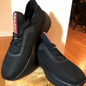 Prada Mesh and neoprene sneakers mens size 10